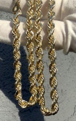 14k Gold Rope Chain