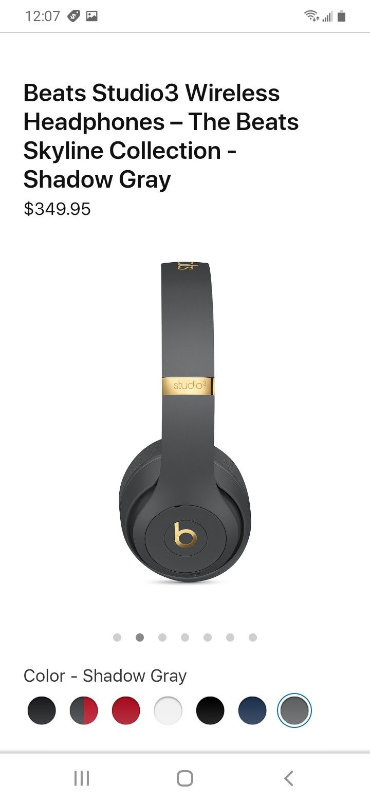 Studio 3 wireless headphones