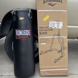 Punching Bag And Stand