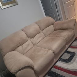 Ashley Microfiber Comfortable 3- Seater Sofa