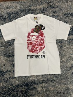 Pink camo BAPE tee