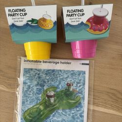 Floating Pool Party Drink Set