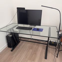 Glass Office Deak