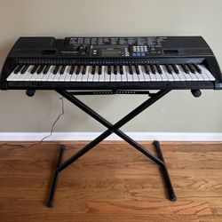 Casio Black Electric Keyboard