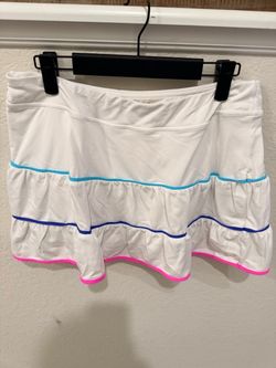 Lilly Pulitzer White Tennis Skirt
