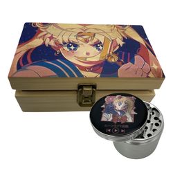 Sailor Moon Stash Box and Grinder Set