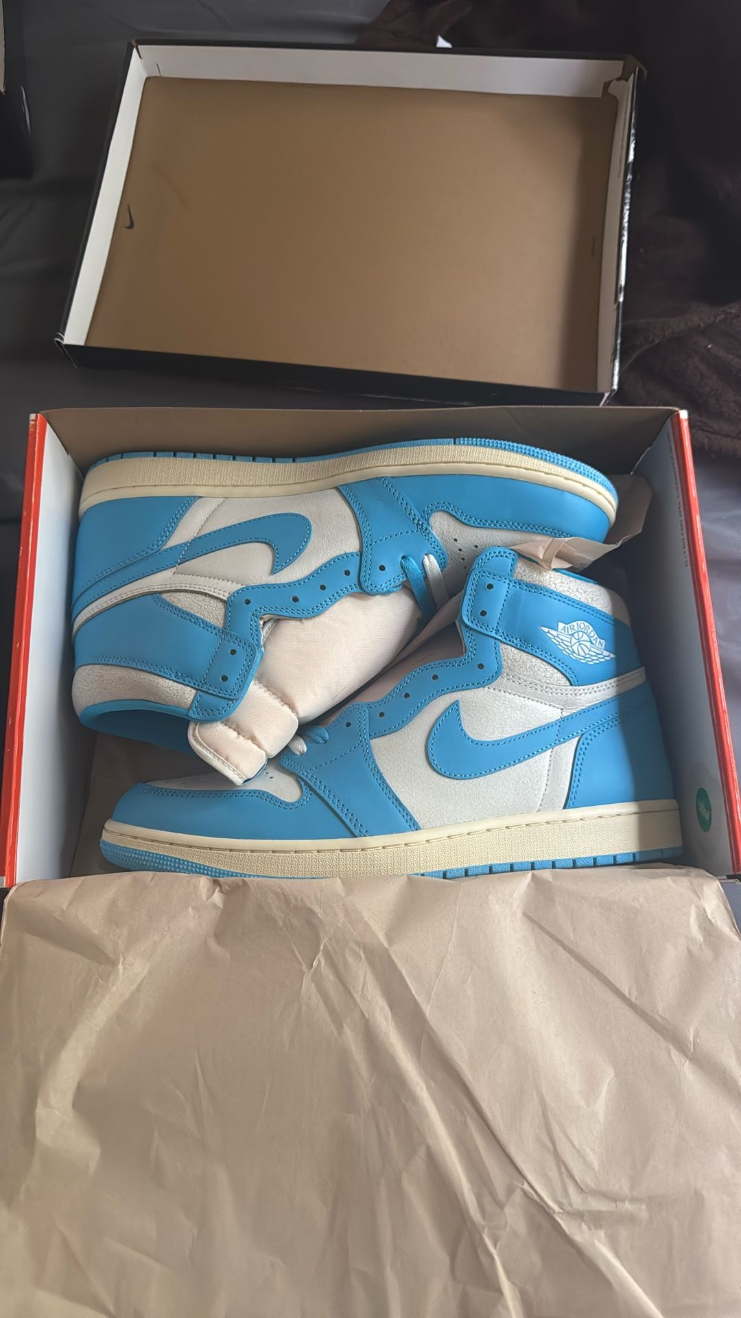 Deadstock UNC Jordan 1’s