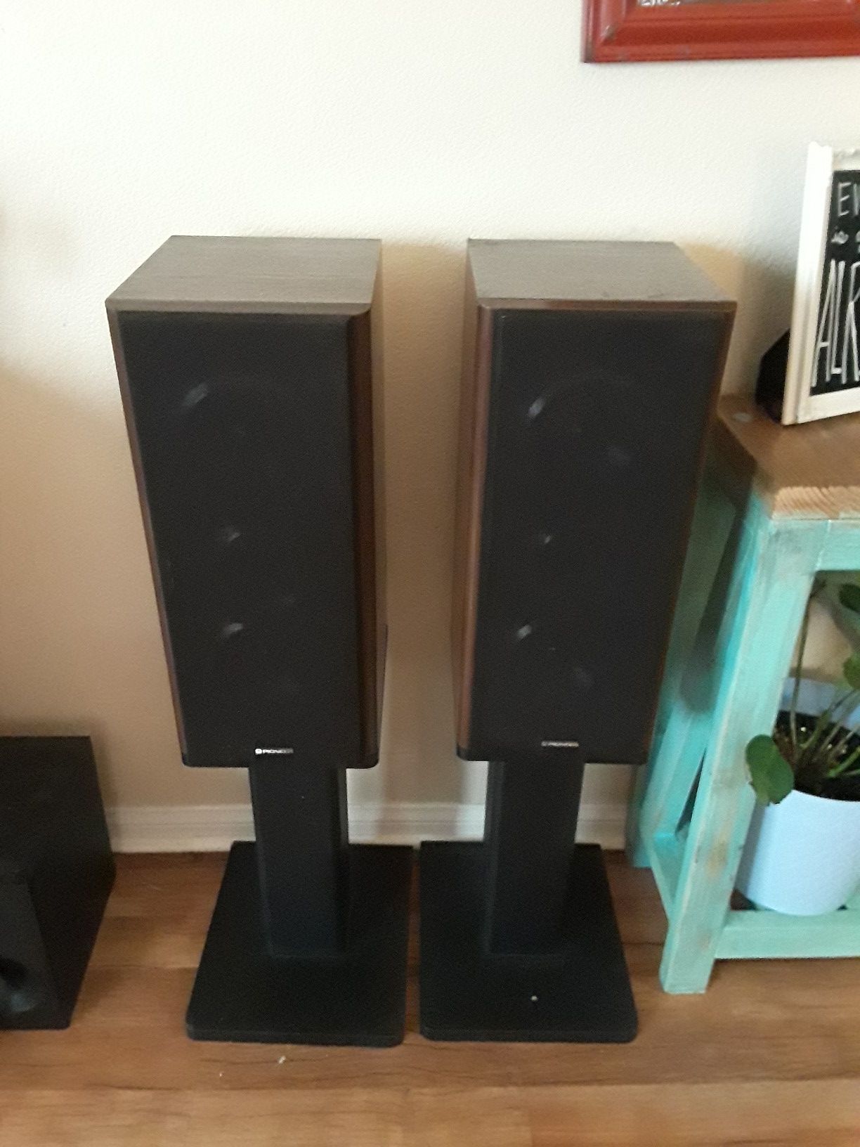 Pioneer S 55 Twin floor standing vintage audiophile speakers
