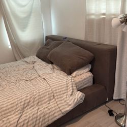 Restoration Hardware Queen Cloud Bed