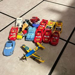 Disney/Pixar Cars and Thomas the Tank Engine toys LOOSE