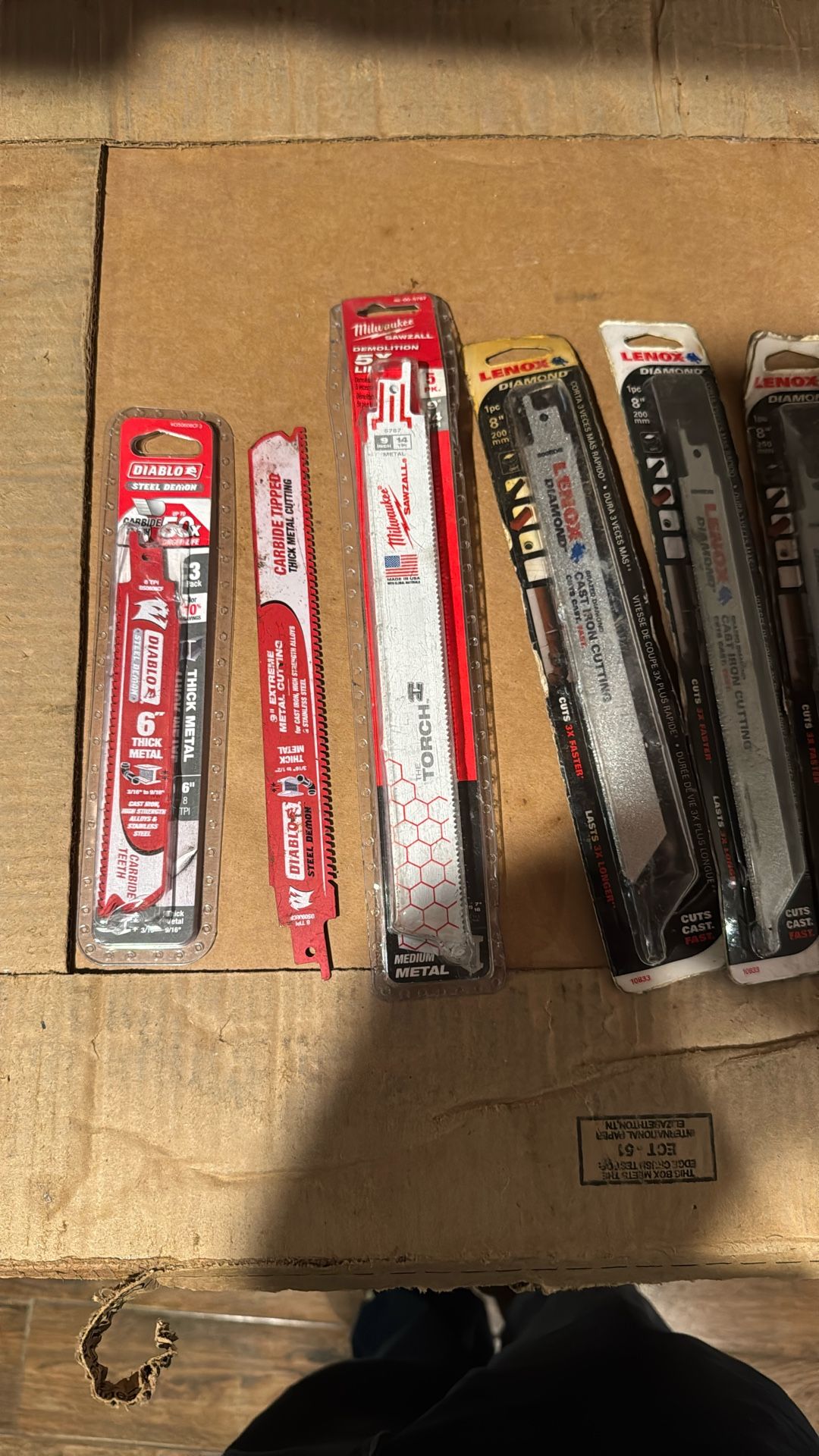 Saws All Blade Lot