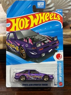 Hot Wheels Toyota AE86 Sprinter Trueno