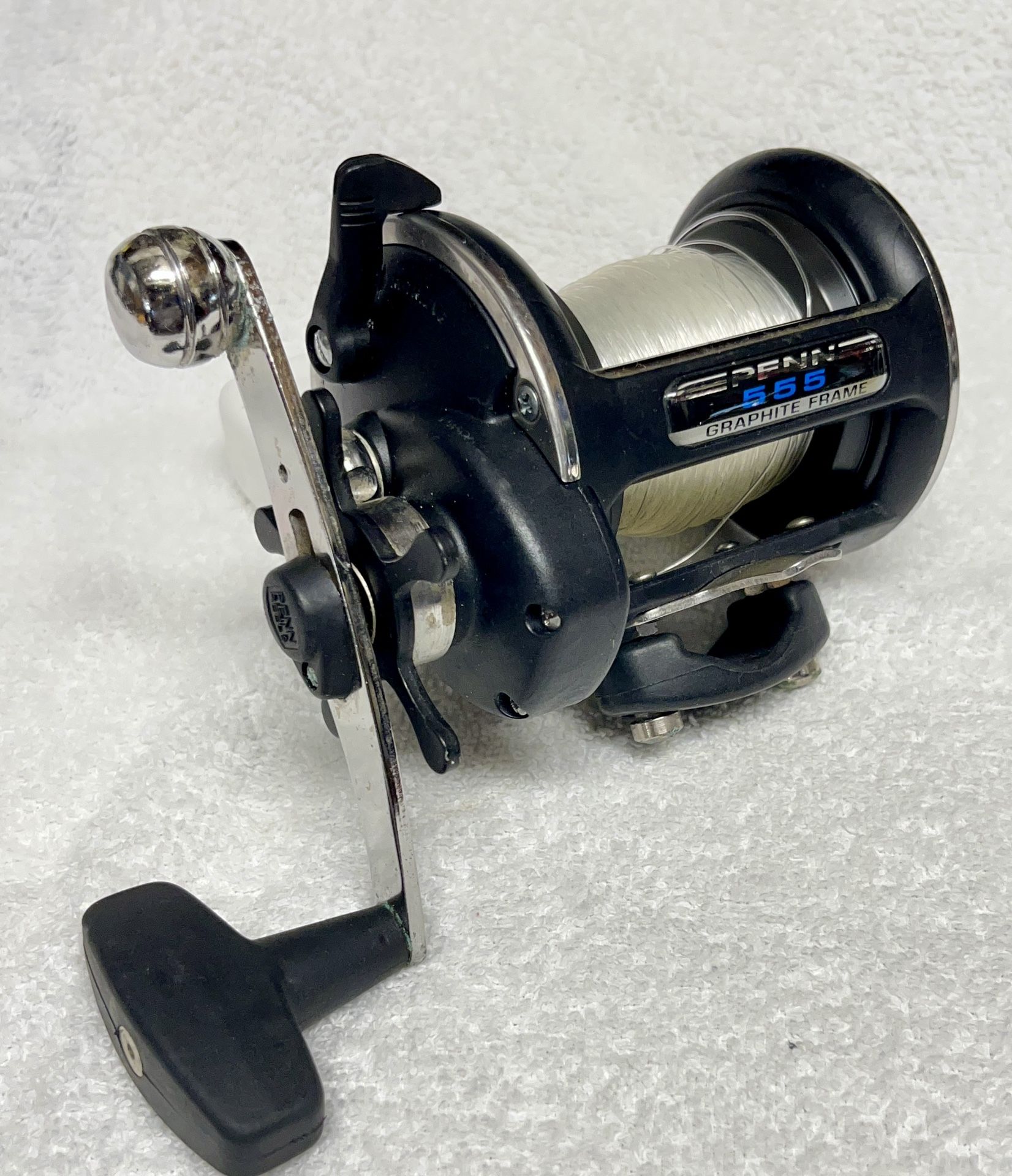 PENN 555 GRAPHITE FRAME グラファイトフレーム 両軸リール Penn 555 Graphite Frame High Speed Fishing Reel for Sale in