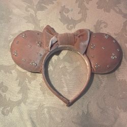 Pink Plush Minnie Ears