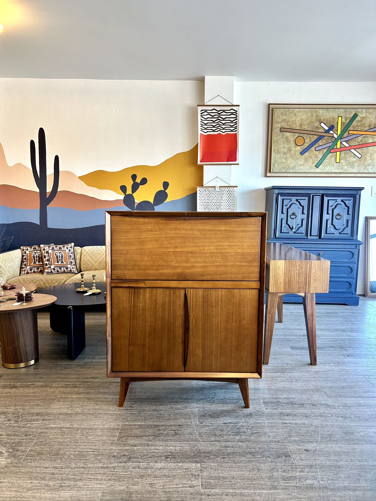 MCM Style Bar / Liquor Cabinet - NEW