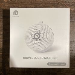 Sound machine portable and rechargeable