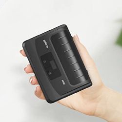 Mini Bluetooth Thermal Label Printer - 4x6 Label Printer for Small Business Shipping Packages - Portable Printer Wireless Printer for iPhone, Android 