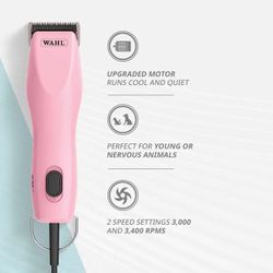 PINK Dog Clippers by Wahl