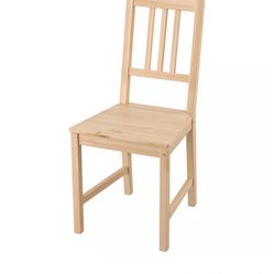 IKEA PINNTORP Wooden Chairs (Great Condition) - Set of 4