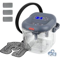 Cold Therapy Machine Ice Machine for Knee Shoulder, Ankle, Back Pain with Wearable Adjustable Wrap 