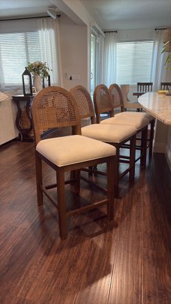 Counter Stools Rattan