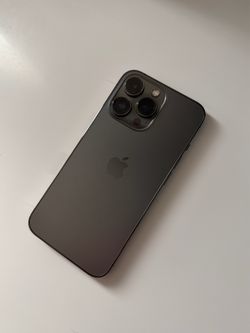 Unlocked iphone 13 pro 128gb in Graphite