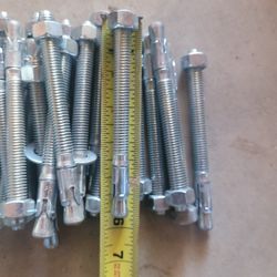 25 Pcs 5"1/2×1/2 Anchor Bolts