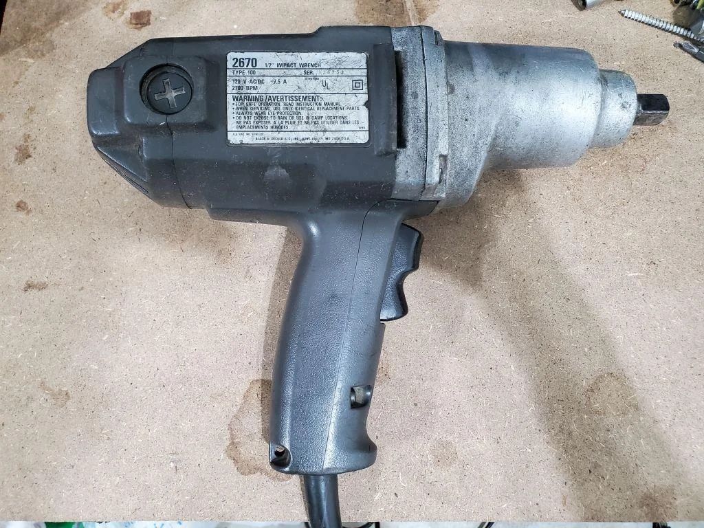 Black & Decker 1/2” Impact Gun 