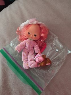 Strawberry Shortcake Vintage Sweet Sleeper Raspberry Tart with Rhubarb