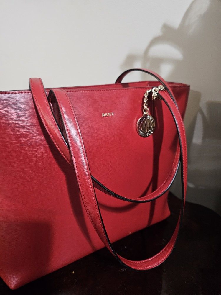 Red DKNY Purse