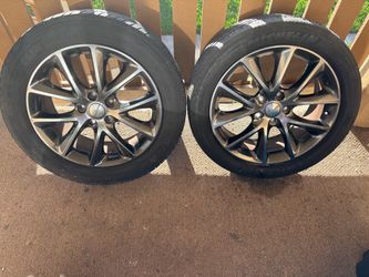 Michelin Tires on Alloy Wheels – Set of 2