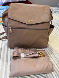Freshly picked toffee diaper bag