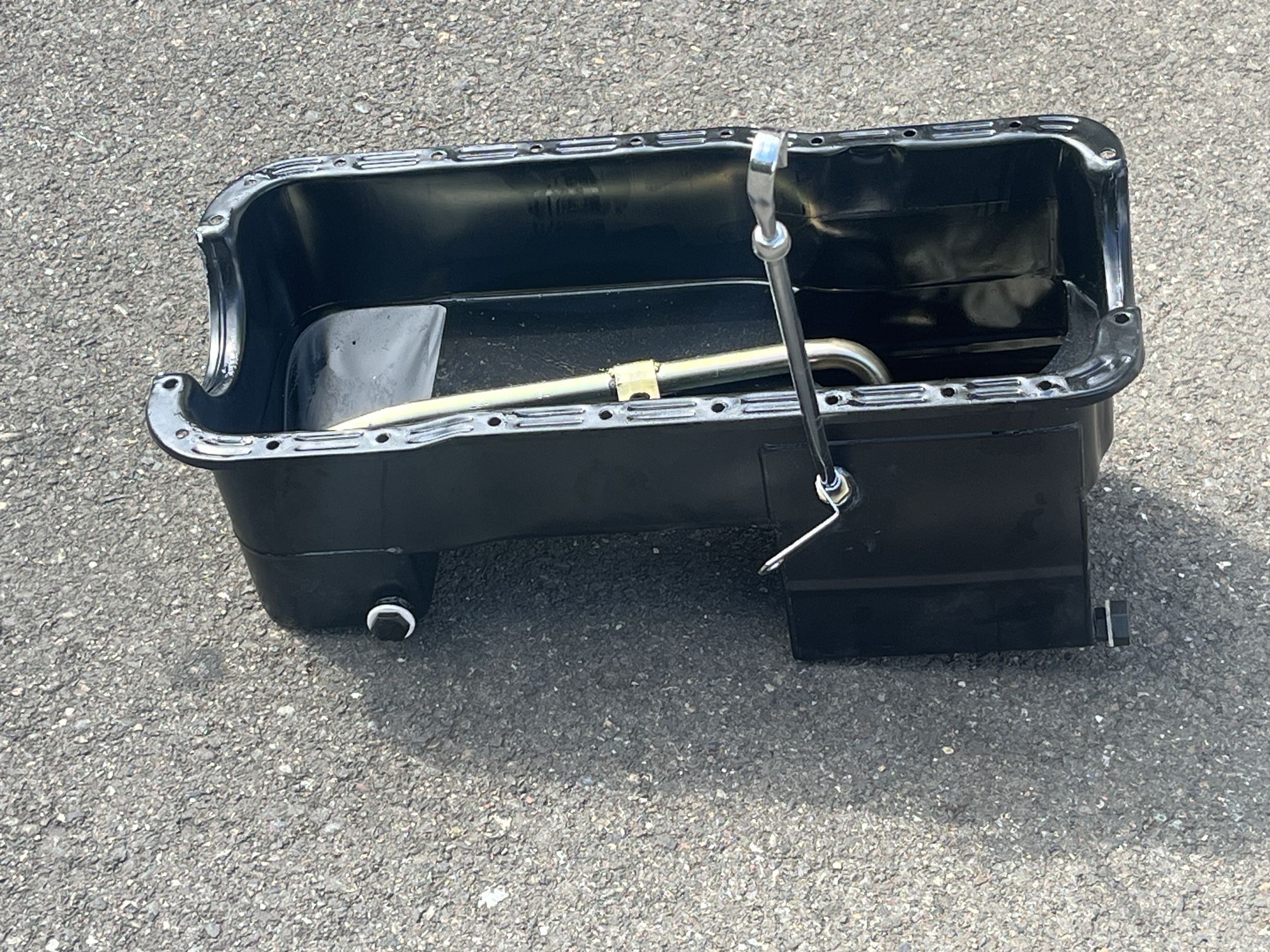 Weiand Dual Sump Oil Pan For Ford 302