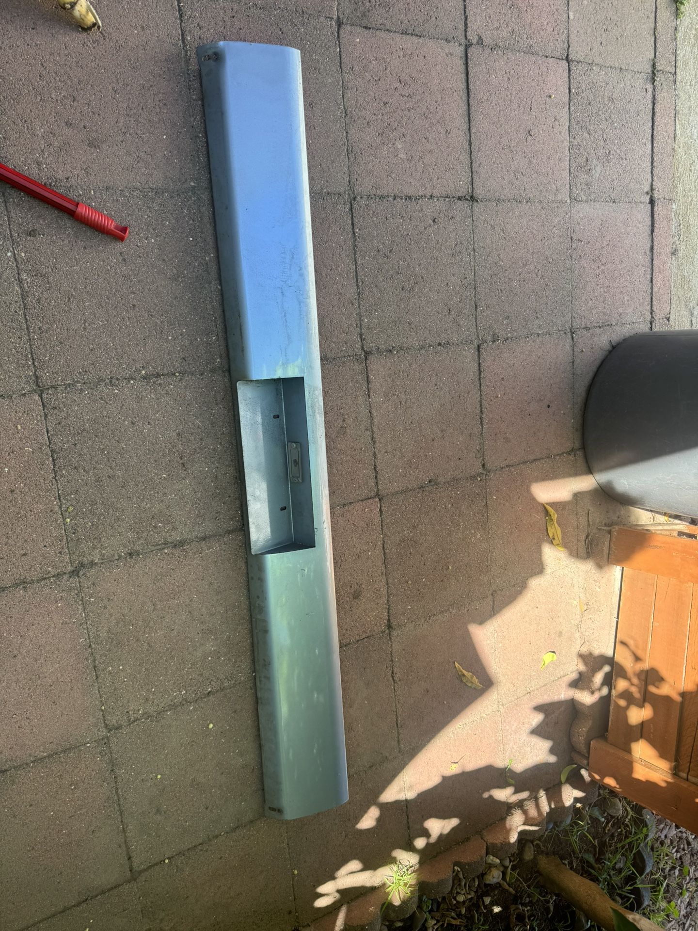 Nissan d21 rear bumper steel Rollpan