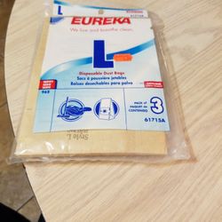EUREKA  Disposable Dust Bags Total of 4 NEW 61715A