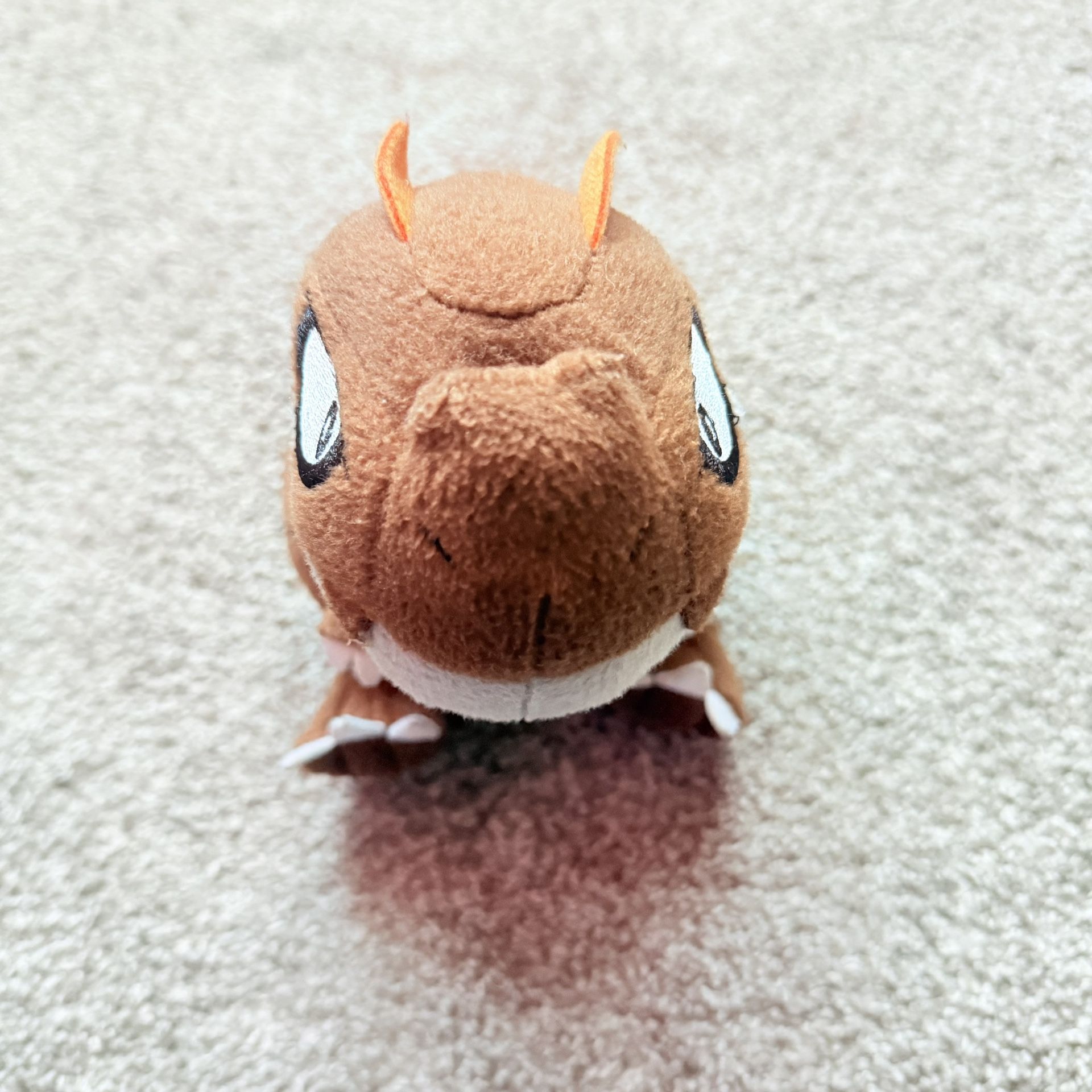 TYRUNT PUSH TOY Tomy Pokémon TAKARA Tyrunt Plush Soft Toy Stuffed Animal