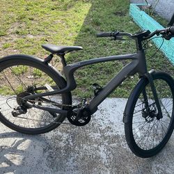 Electric bike but sorry my friend don’t have the charger; bike costs $2100 brand new, however the battery costs like $184