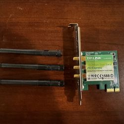 TP-Link TL-WDN4800 N900 Dual Band Wireless PCI Express Adapter 