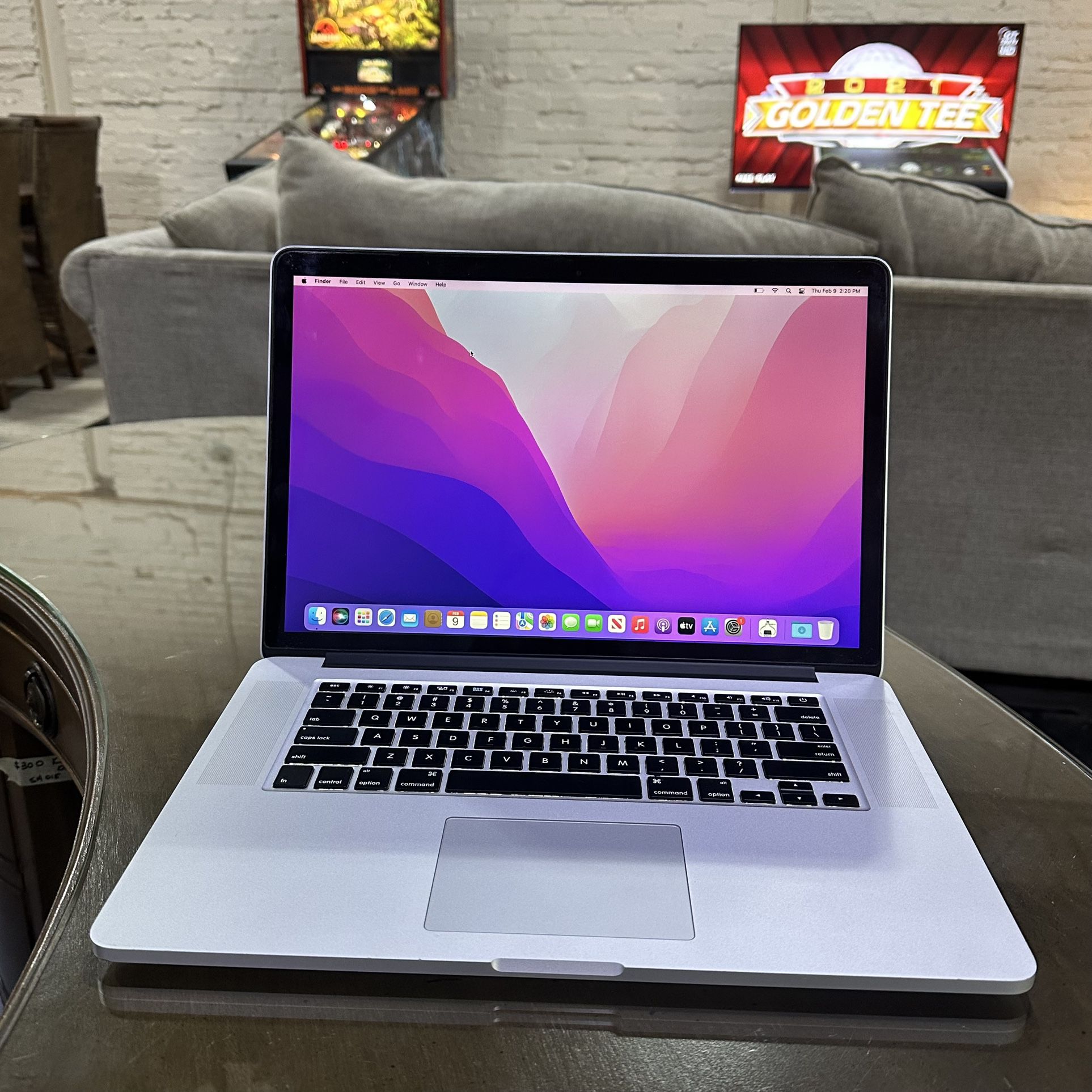 2015 MacBook Pro With 15 Inch Retina Display