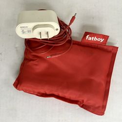 Moving, Must GO TODAY! • Fatboy Wireless Charging Pillow, Qi Charging Plate - Red (DT-901)