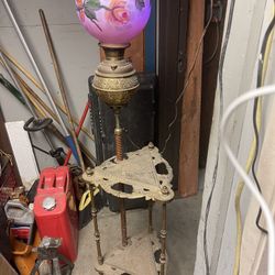 Antique Bradly & Hubert Piano Lamp 