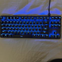 Hyper X Alloy Tkl Keyboard Aqua Switches With Hyper X Wireless Mouse