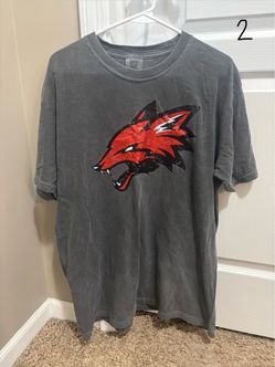 Women’s Yorkville Foxes Short Sleeve Shirt-Size Large
