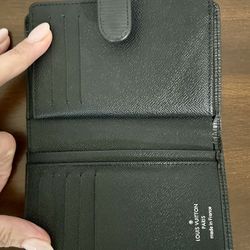Louis Vuitton Epi Leather Black Wallet  