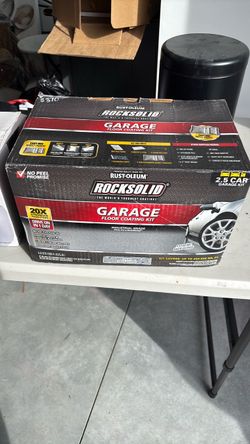 Rust-Oleum RockSolid Garage Floor Coating Kit