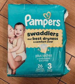 Diapers pampers swaddlers size 3 brand new Fontana pickup.