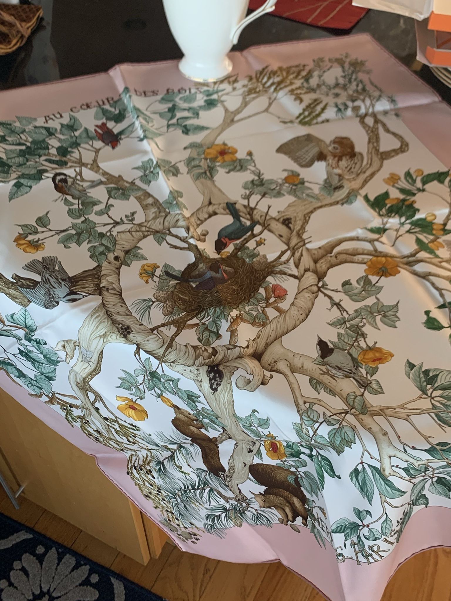Hermes Silk Scarf Exquisite Condition