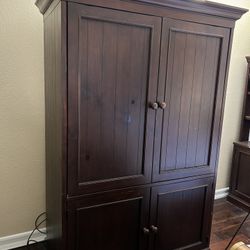 Pottery Barn TV Cabinet Armoire $149
