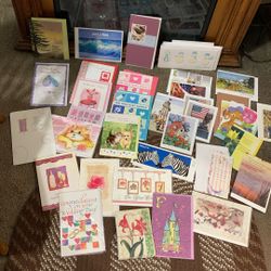 50 New Cards. Valentines. Baby Shower. Wedding. Happy Holiday. Thinking Of You. Blank Cards. All Mixed. 