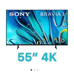 🔥 SONY 55” BRAVIA 3 4K SMART TV (BRAND NEW) Google TV